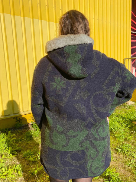 UK20/22 Wool coat - Made in Austria