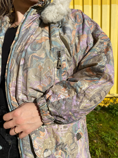 UK16 Warm outdoor jacket 80's