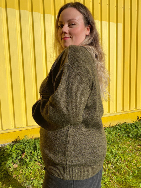 EU44 Pullover mit Shetlandwolle - Made in Italy