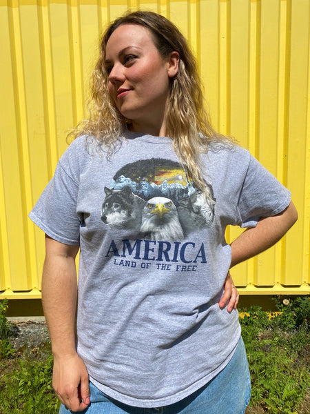 EU44 America T-Shirt 2000er