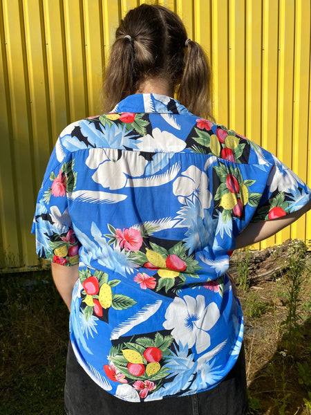 UK16/18 Hawaii blouse - Made in France