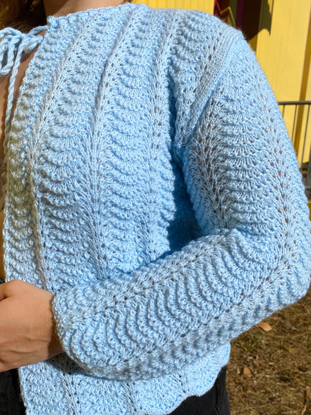 UK14/16 Hand knitted cardigan